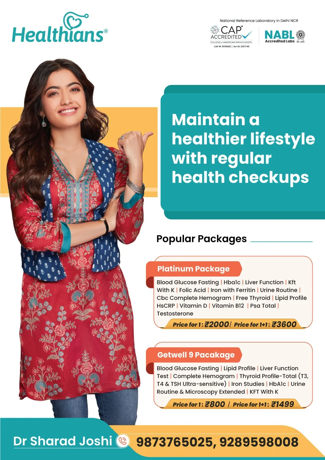 Healthy India 2024 Full Body Checkup Advance